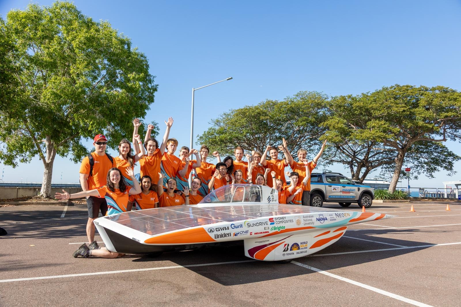 ANU Team set off for World Solar Car Challenge